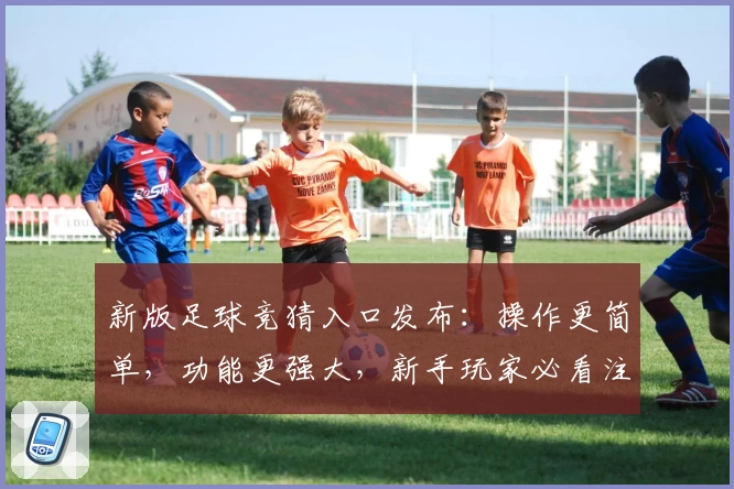 新版足球竞猜入口发布：操作更简单，功能更强大，新手玩家必看注册指南